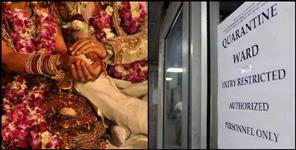 image: Uttarkashi bride and groom quarantine
