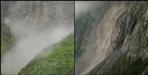 Cloud burst in Ghangaria in Chamoli district