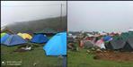 illegal tents in kedarnath