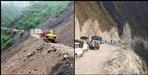 Landslide zone in uttarakhand highway
