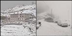 Snowfall at Mussoorie Dhanaulti