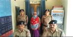 Charas smuggler woman arrested in Haldwani