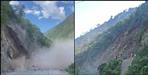 Landslide on Gangotri Yamunotri Highway