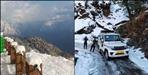 Snowfall in Munsiyari Valley of Pithoragarh Uttarakhand