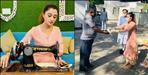 Sansad nishank daughter Arushi nishank made khadi mask at home