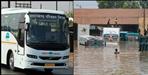 Dehradun Roadways Bus Can not Reach Delhi Due To Flood
