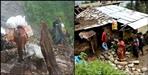 Devastation due to heavy rains in pithoragarh