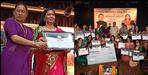 Geeta Maurya and Shyama Devi returned the Tilu Rauteli Award