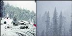 Snow storm in munsiyari