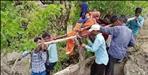 Pregnant woman was brought in a doli in Champawat
