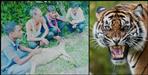 Pauri Garhwal Yamkeshwar Block Tiger