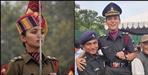 Lt Manisha Bohra of Lohaghat leads the team at Delhi Rajpath