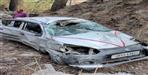 Car fallen in ditch in hindolakhal
