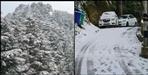 latest snowfall in Mussoorie