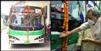 Smart Electric Bus on Dehradun Raipur Selakui Route