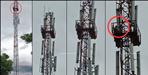 BJP Leader Prakash Kumar Climbs Mobile Tower to Protest