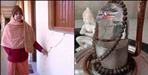 Joshimath Sinking Cracks in Shankaracharya Math Shivling