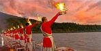 triveni ghat will decorate like a bride big celebrities will arrive