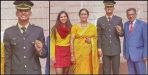 Vivek singh khati became lieutenant in the Indian army