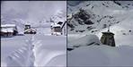 Heavy snowfall in Kedarnath fears major damage