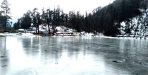 Dodital lake frozen in uttarkashi