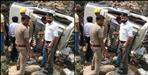 Utility van fell into a ditch on Tehri Garhwal Ghuttu Ghansali motorway