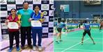 Two Sisters Won Silver Medal in Yonex All India Badminton Tournament