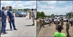Hundreds of vehicles returned from the border in Haridwar