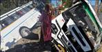Vishwanath Seva bus overturned in Tehri Garhwal