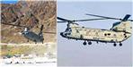 Chinook Helicopter in Kedarnath