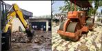Bulldozer action in Uttarakhand Tanda Forest Range