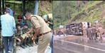 soldiers bus accident in Chamoli