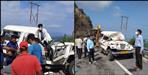 Stones fell on Max vehicle in Tehri Garhwal