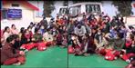 Health workers returned their Corona Warriors certificates in Pauri Garhwal