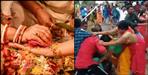 haridwar news chaos between groom and bride family in marriage