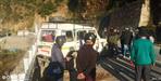 Max overturned on road near Gabani village Agastyamuni