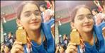 Bageshwar Sonia Pandey Won Gold Medal in Martial Arts Championship