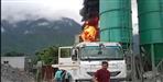Fire Breaks Out at Railway Batching Plant in Rudraprayag