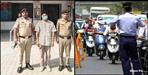 Scooty dragged the inspector in Dehradun