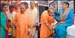 Yogi Adityanath in Panchur village of Pauri Garhwal Latest photos