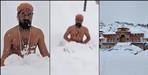Spiritual Power in Extreme Cold at Snow-Covered Badrinath