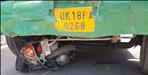 ramnagar scooty bus collision two friends death