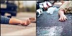 truck hit bike in dehradun