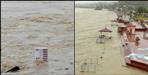 Ganga water level rise in haridwar