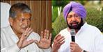 Captain amrinder singh slammed harish rawat