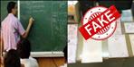 4 Fake teachers including school principal suspended