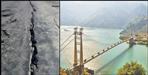 Crack in mastic of Dobra Chanthi Bridge