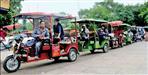 e rickshaw trial in Srinagar garhwal
