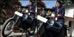 11 year old boy invented an air bike
