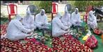 Bride married wearing PPE kit in Nainital
